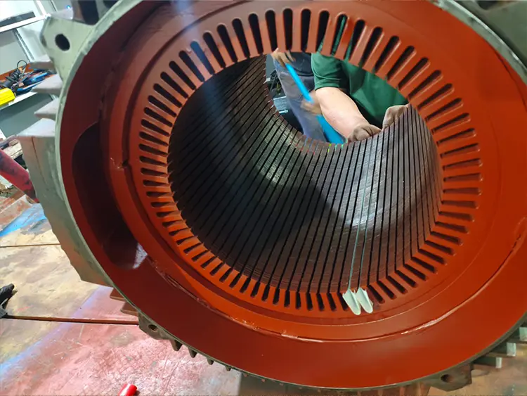 Processo de preparação e fabricação das bobinas